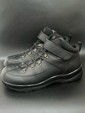 Apex Ariya Hiking Boots Model A4000M Black Leather Mens US Sz 13 Wide